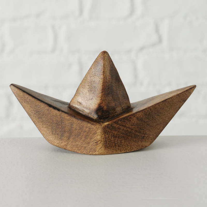 Bateau en bois origami "Calmaro"