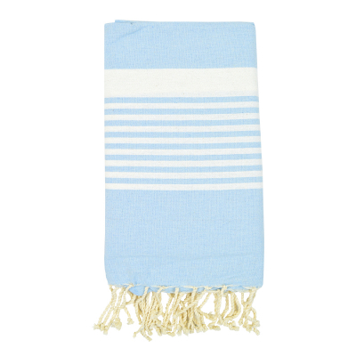 Fouta Multi rayures blanches TERRES DE TRADITIONS (2)