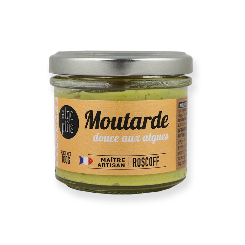 Moutarde Douce aux Algues ALGOPLUS