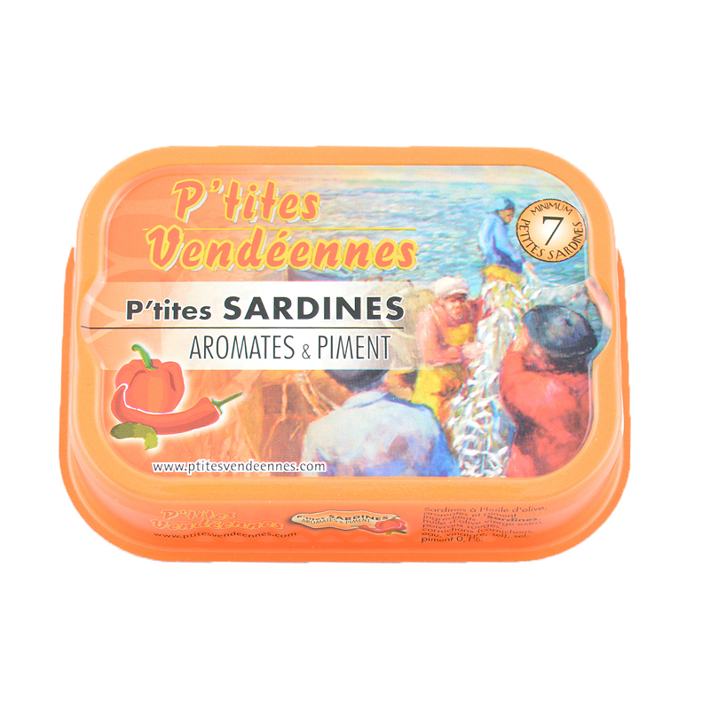 P'tites Sardines P'TITES VENDÉENNES - Piments Et Aromates
