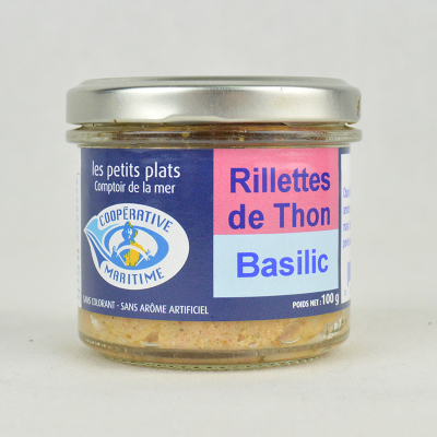 Rillettes De Thon Basilic COMPTOIR DES GOURMETS (3)